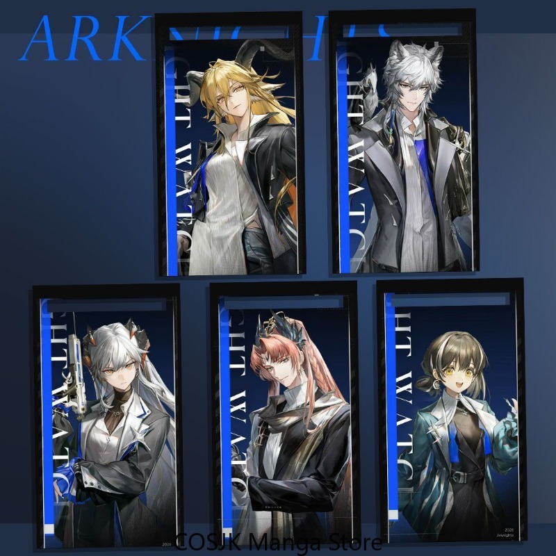 Anime Merchandise Figures - アニメアークナイツ: エンドフィールドアクセスアクリルパスカードゲームグッズチャーム漫画コスプレフィギュアモデルパンデントギフト