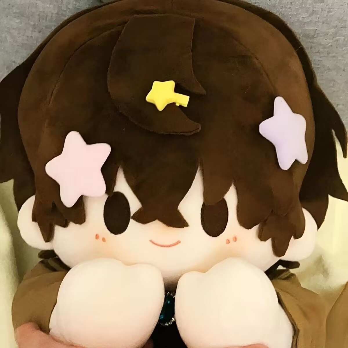 Anime Merchandise Japan - 『文豪ストレイドッグス』と『太宰治』人形 半熟蒸しパン属性 40CM綿人形 アニメファンメイドグッズ