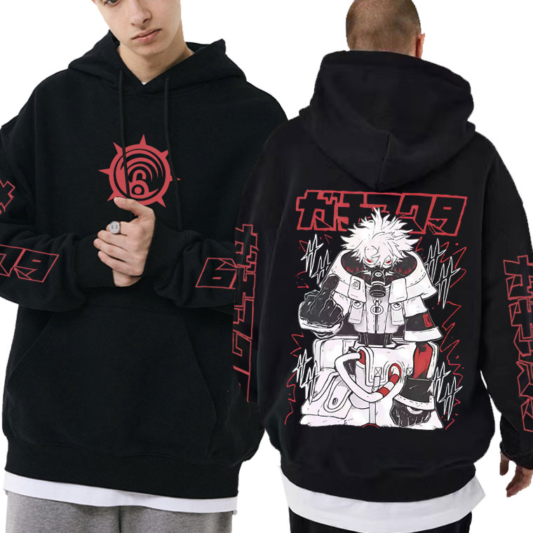 Anime Merch Hoodie - アニメ Gachiakuta パーカールードグッズプルオーバーパーカー男性女性カジュアル特大ストリート男性漫画マンガフード付きトラックスーツ