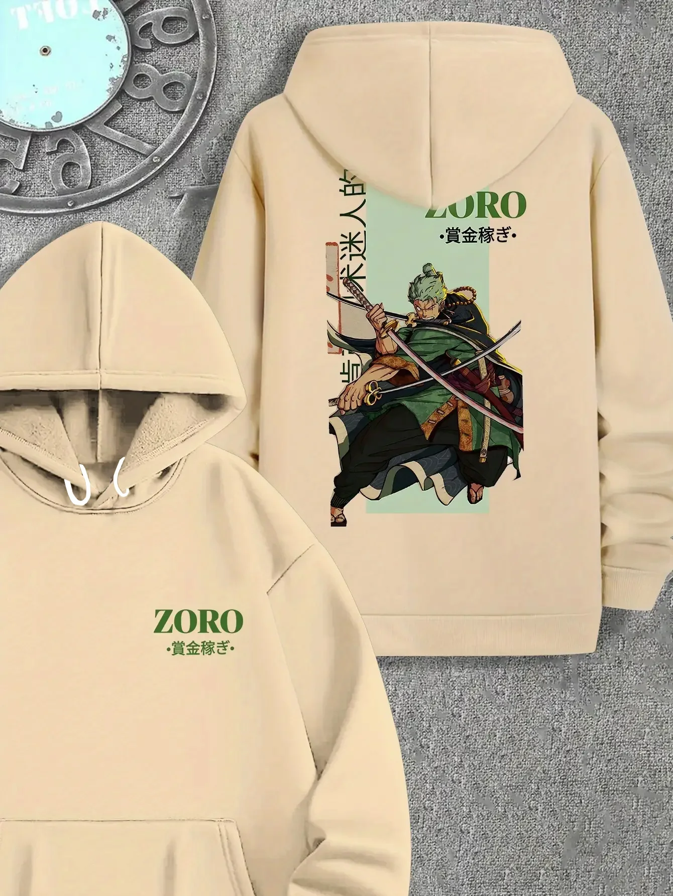 Anime Merchandise For Men - ワンピース チョッパー Qバージョン プリントTシャツ メンズ ルーズフィット