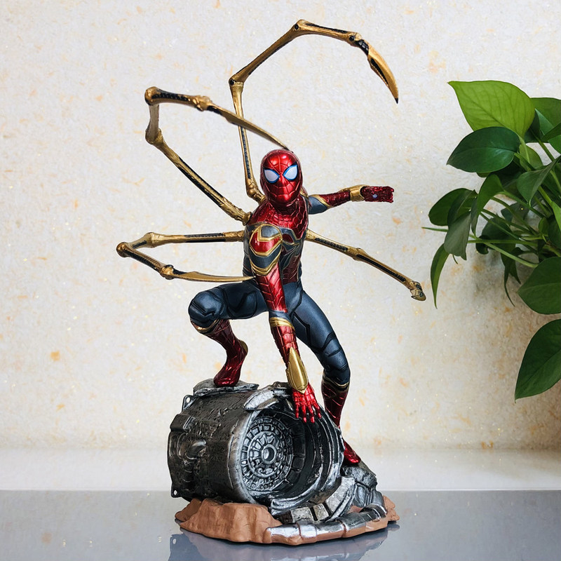 17 センチメートルスパイダーマンアクションフィギュアスーパ - Anime Merchandise For Men のレビューと価格
