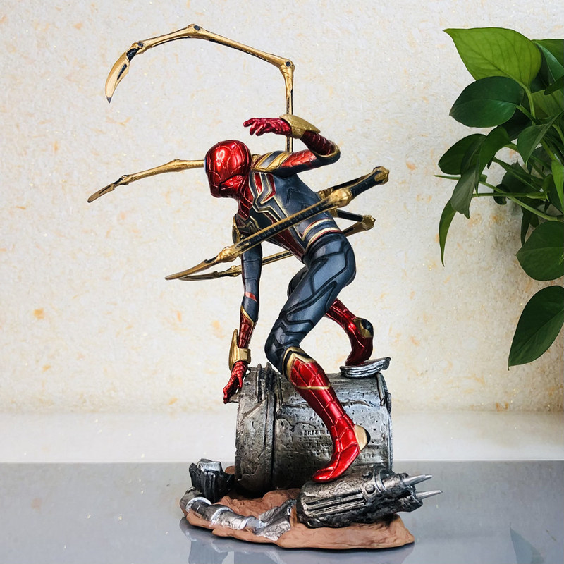 17 センチメートルスパイダーマンアクションフィギュアスーパ - Anime Merchandise For Men のレビューと価格