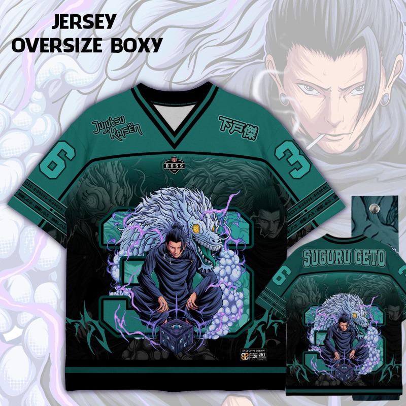 アニメ呪術廻戦 Choso プリントジャージシャツ男性女性カ - Anime Merchandise For Men のレビューと価格