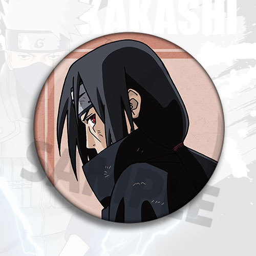 ナルトアニメバッジピンセットカカシイタチネジブローチ光沢のあ - Pin Button Badge のレビューと価格