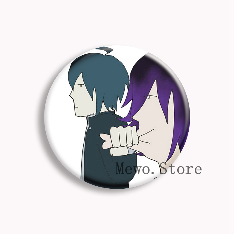 小間小吉沙原ダンガンロンパ V3 ボタンピンブローチダンガン - Pin Button Badge のレビューと価格