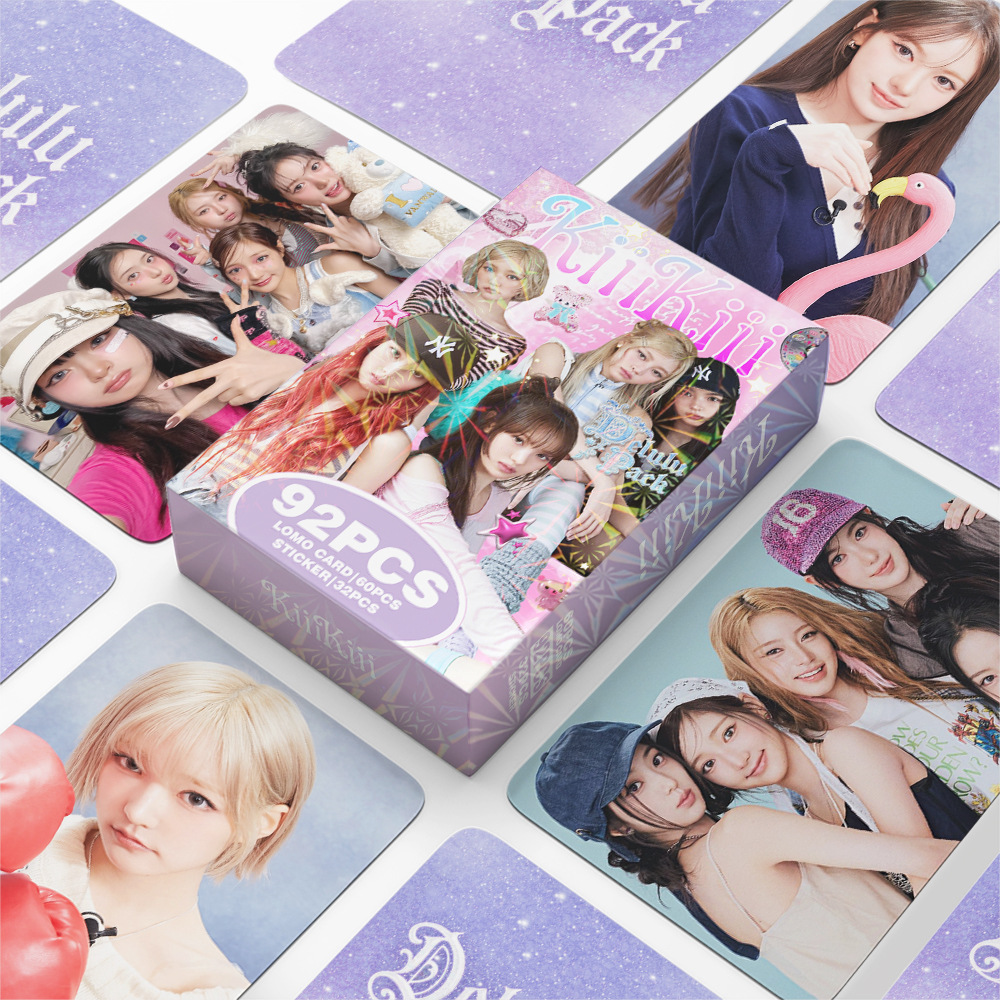 92枚入り KiiiKiii Delulu パック フォトカ - Sticker Sheet Set のレビューと価格