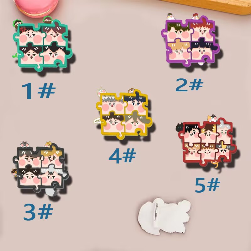 ハイキュー!! 商品：「光暉祥陽、影山飛雄」、ブローチ、スク - Anime Merchandise Japan のレビューと価格