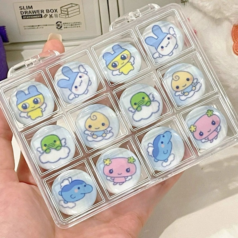 かわいいたまごっちの小さな天使のキャラクターミニボタンバッジ - Pin Button Badge のレビューと価格