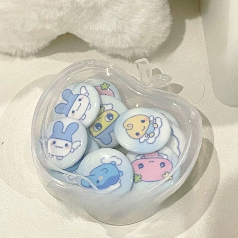 かわいいたまごっちの小さな天使のキャラクターミニボタンバッジ - Pin Button Badge のレビューと価格