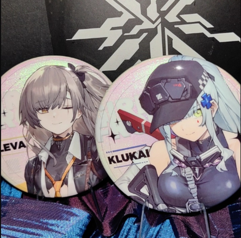 公式ガールズフロントライン 2:EX エクシリウム レヴァ  - Pin Button Badge のレビューと価格
