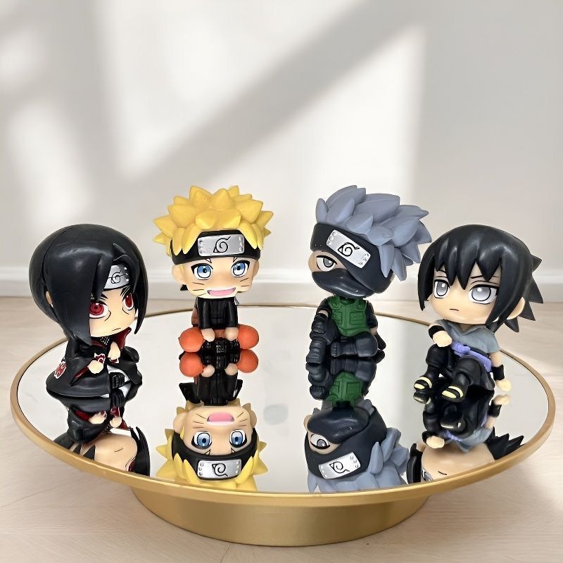 ナルト漫画かわいいフィギュアモデルカワイイ2Dちび人形車飾り - Anime Merchandise Japan のレビューと価格