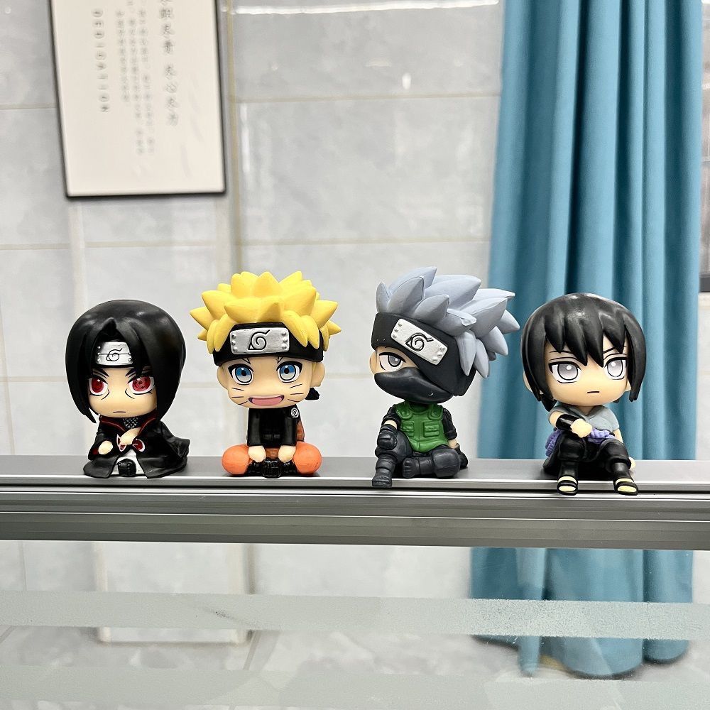 ナルト漫画かわいいフィギュアモデルカワイイ2Dちび人形車飾り - Anime Merchandise Japan のレビューと価格