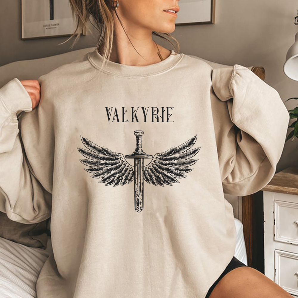 レトロなsarajマスウェットシャツvalkyrie aco - Anime Merch Hoodie のレビューと価格