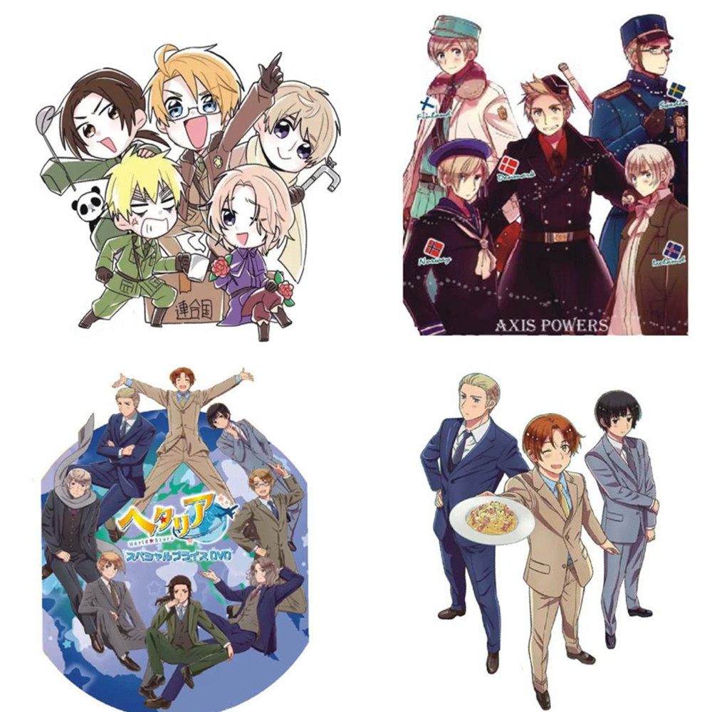 1 パックアニメステッカー軸国連合アクションフィギュアフェリ - Sticker Sheet Set のレビューと価格