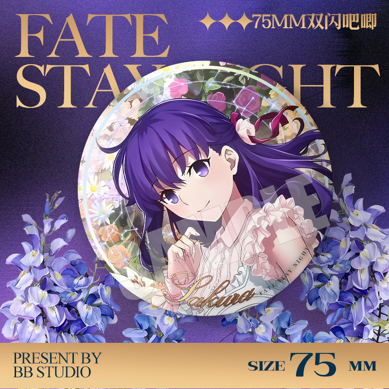 フェイトステイナイト 20周年記念コンサートバッジ 75mm - Fate Anime Merchandise のレビューと価格